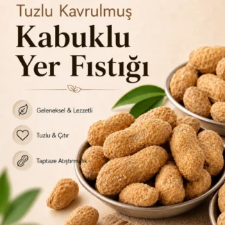 kavrulmuş kabuklu yer fıstığı(Osmaniye)
