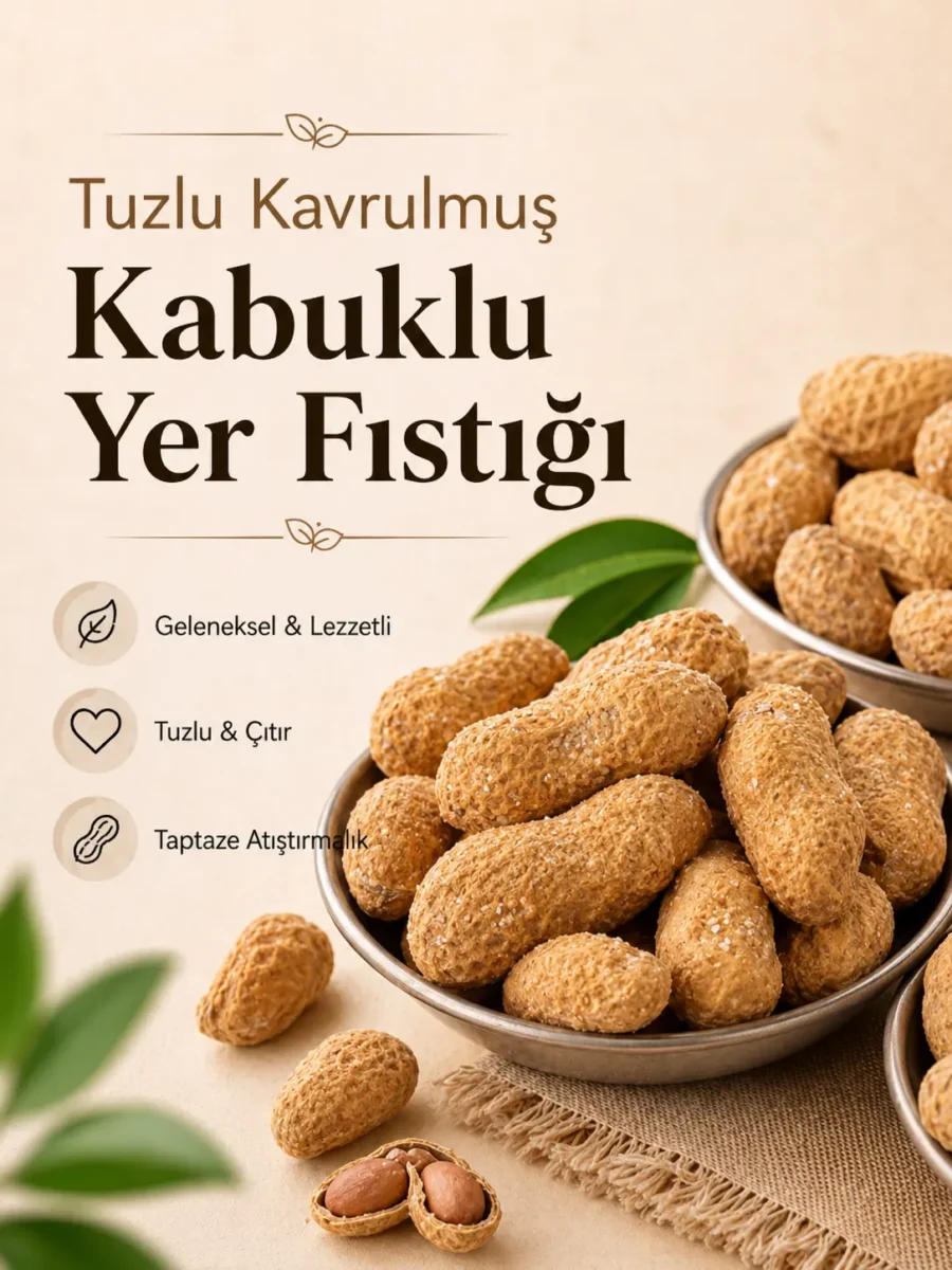 kavrulmuş kabuklu yer fıstığı(Osmaniye)