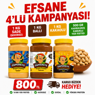 Efsane 4'lü Kampanyası* Kargo Bizden Hediye!